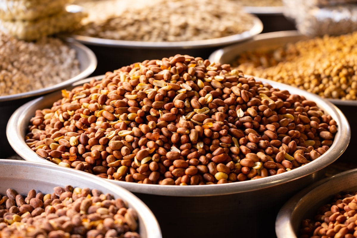 Selection of legumes and beans with low glycemic index